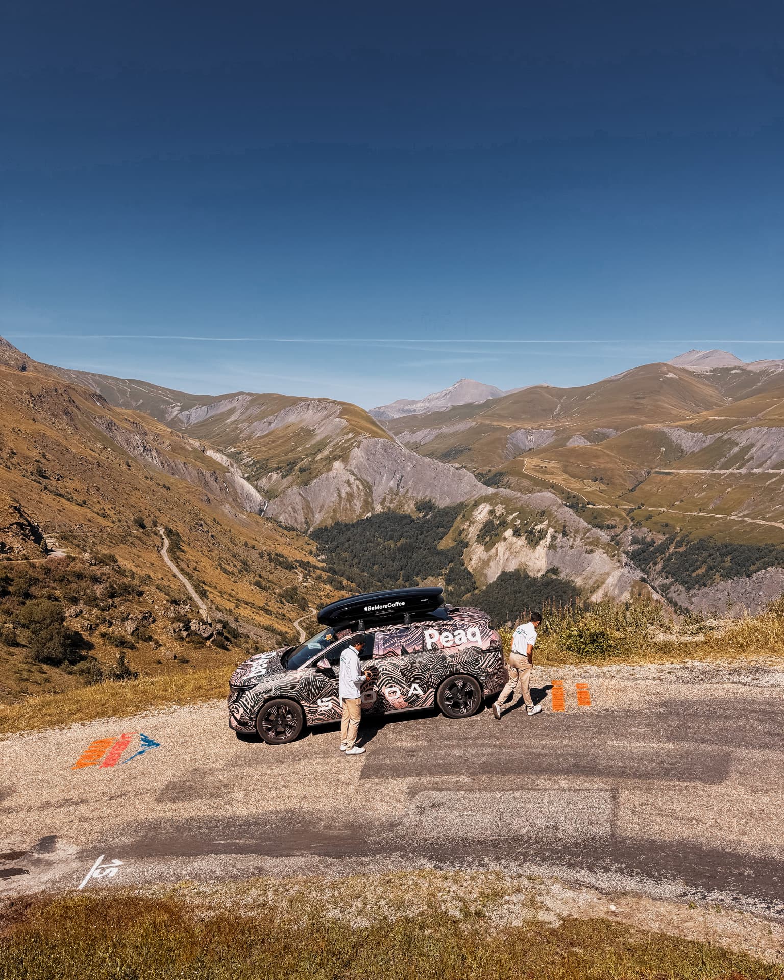 PEAQ ON AN ALPINE PASS — ROUGH BTS