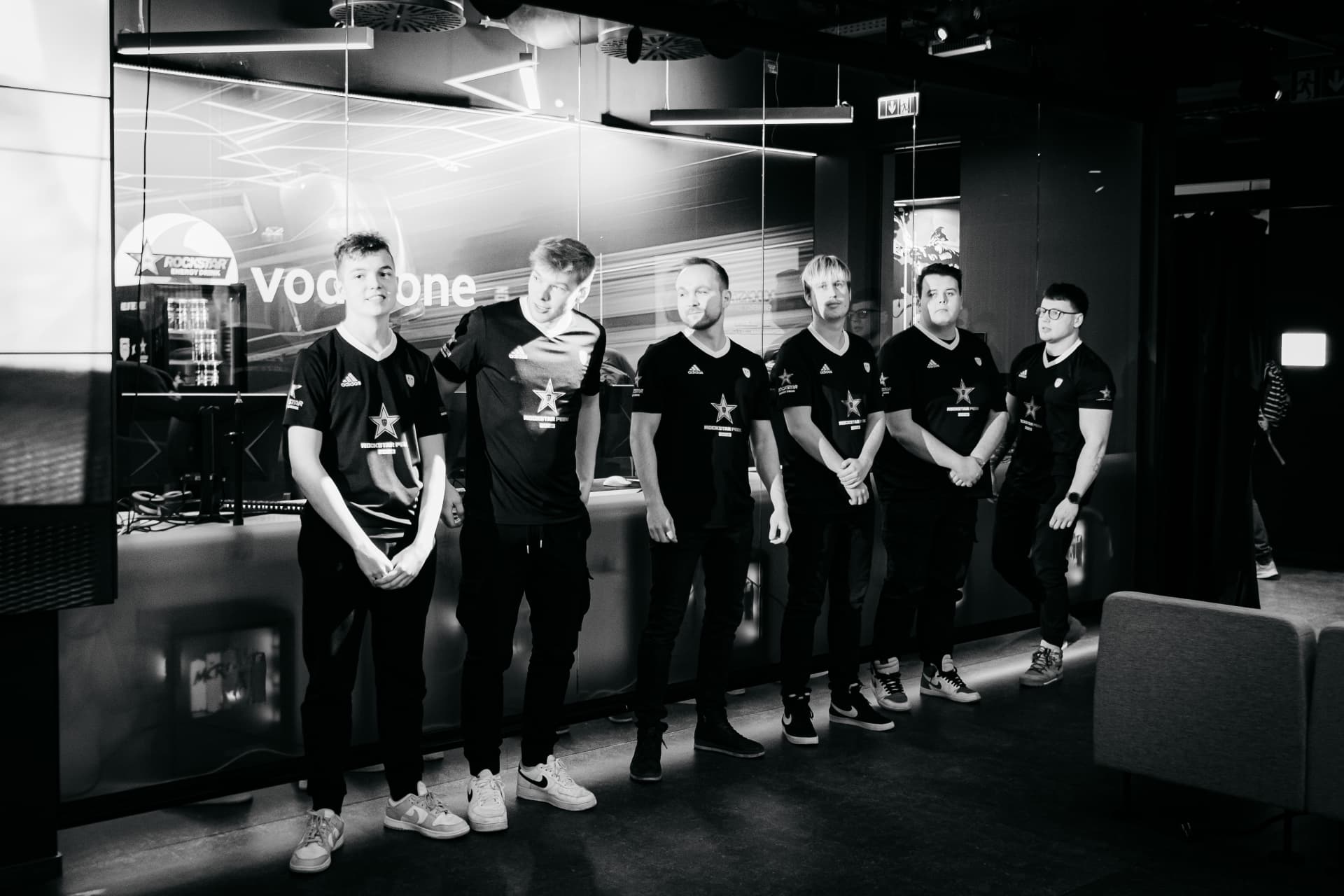 Competing roster before the final
